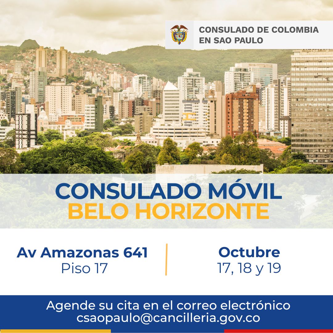 Consulado Móvil en Belo Horizonte