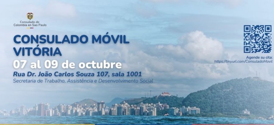 Consulado Móvil en Vitória, Brasil