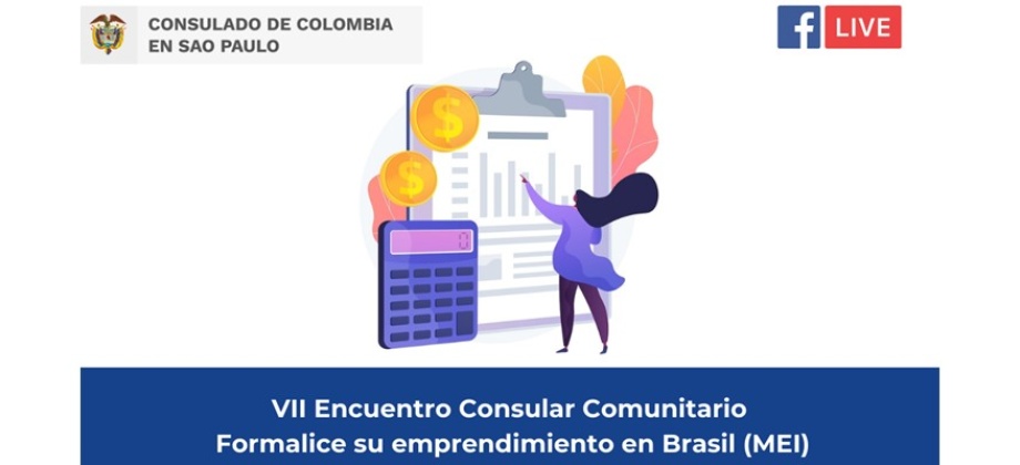 Participa del VII Encuentro Consular virtual organizado por el Consulado de Colombia en Sao Paulo