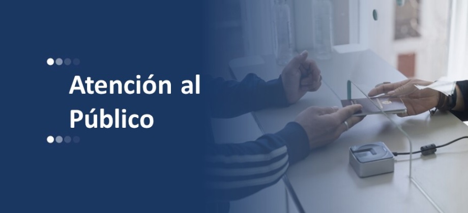 3, 4 y 5 de marzo de 2025 no habrá atención al público en el Consulado de Colombia en Sao Paulo 