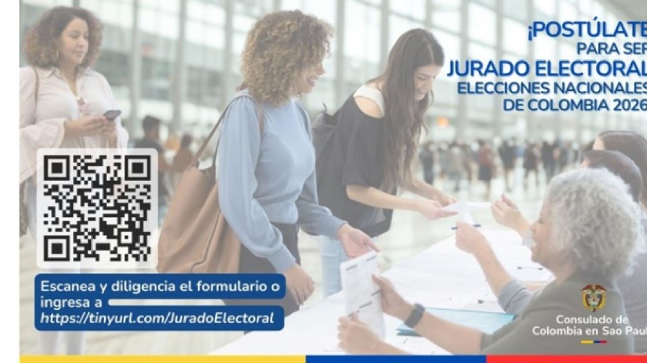 Convocatoria de jurados de votación para las elecciones nacionales de 2026