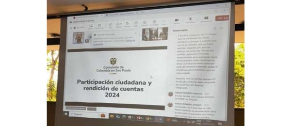 Así rendimos cuentas desde la Embajada y los Consulados de Colombia en Brasil