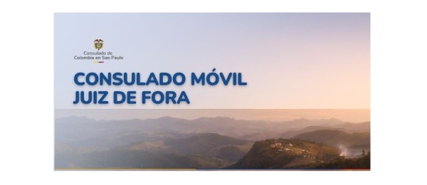Consulado Móvil en Juiz de Fora: 9 y 10 de septiembre de 2025