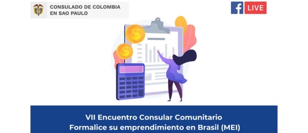 Participa del VII Encuentro Consular virtual organizado por el Consulado de Colombia en Sao Paulo