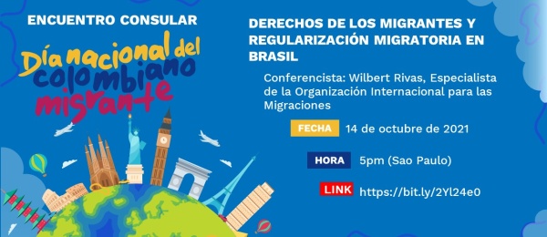 II Encuentro Consular virtual con ocasión de la conmemoración del Día Nacional del Colombiano Migrante