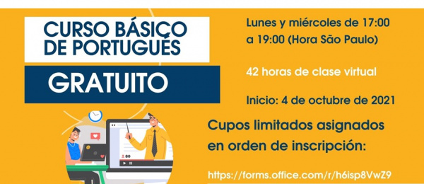 Consulado de Colombia en Sao Paulo invita a los connacionales al curso virtual de portugués básico para colombianos residentes en el sur
